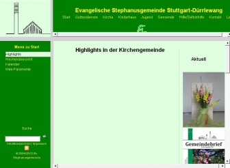 http://ev-stephanusgemeinde-duerrlewang.de