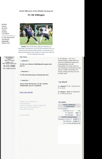 http://fcvillingen.de