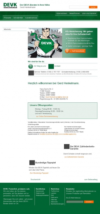 http://gerd-henkelmann.devk.de