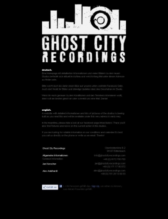 http://ghostcityrecordings.com