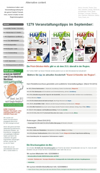 http://www.haken-kulturzeitung.de/