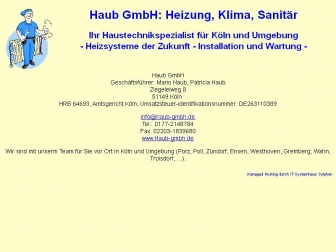 http://haub-gmbh.de
