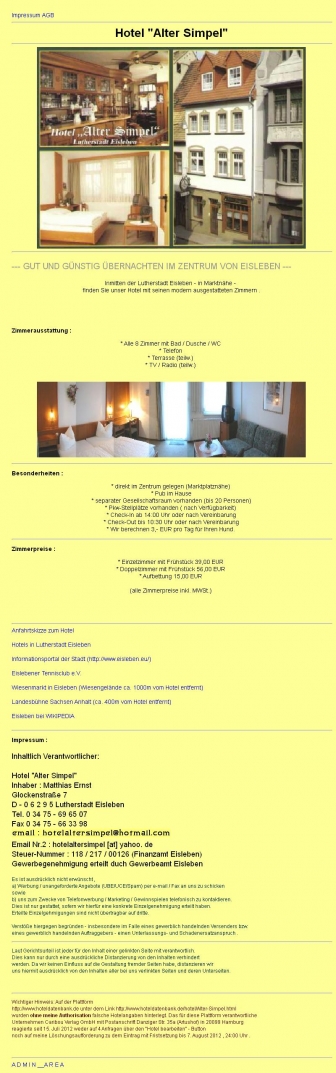 http://hotelaltersimpel-eisleben.de