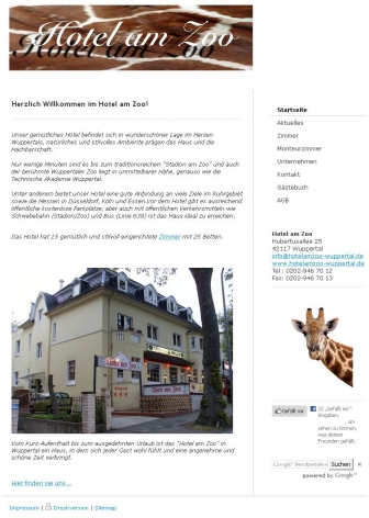 http://hotelamzoo-wuppertal.de