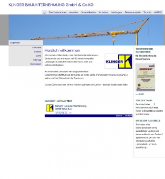 http://klingerbau.de