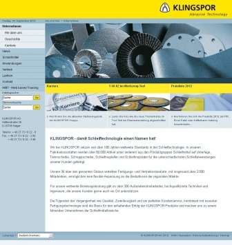 http://klingspor.de