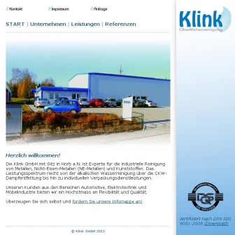 http://klinkgmbh.de