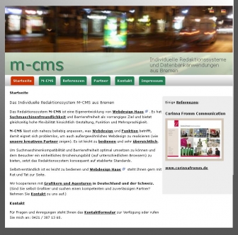 http://m-cms.de