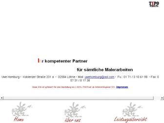 http://maler-uwehomburg.de