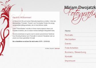 http://miriam-dwojatzki.de