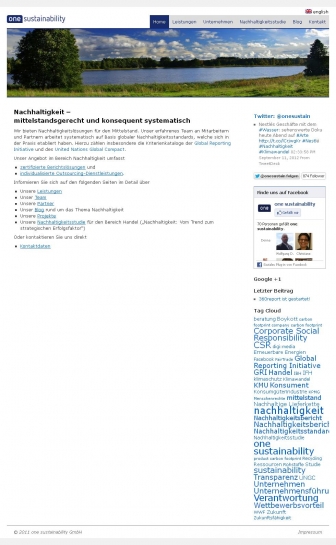 http://www.onesustainability.com/