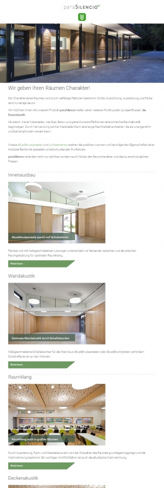 http://parasilencio.de