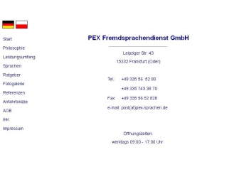 http://pex-sprachen.de