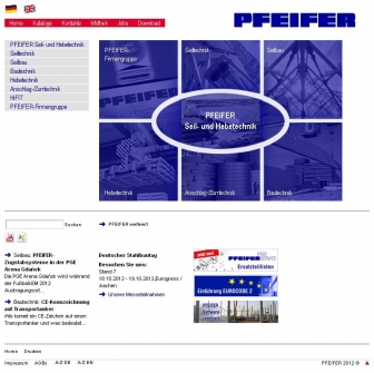 http://www.pfeifer.de