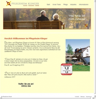 https://pflegeheim-klinger.de