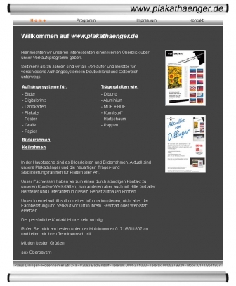 http://plakathaenger.de
