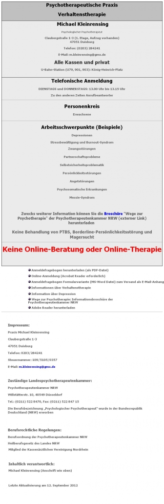 http://praxis-kleinrensing.de