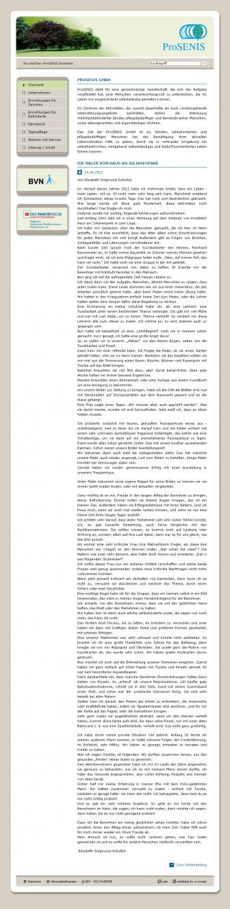 http://prosenis.de