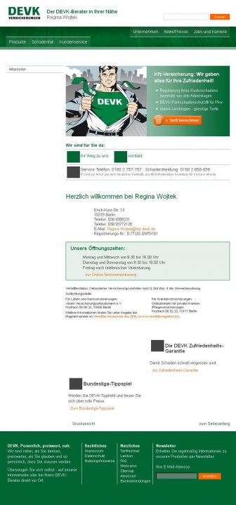 http://regina-wojtek.devk.de