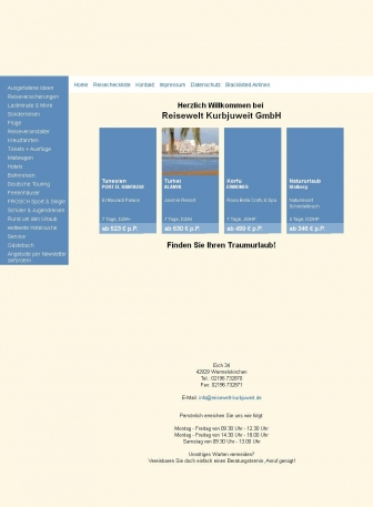 http://reisewelt-kurbjuweit.de