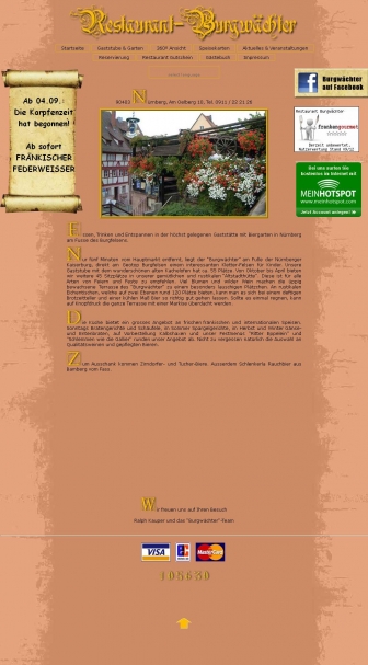 http://www.restaurant-burgwaechter.de