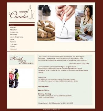 http://ristorante-claudio.eu