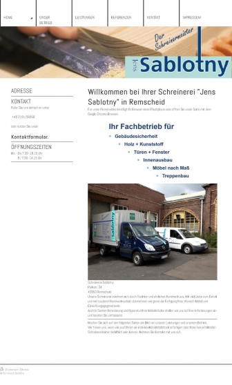 http://schreinerei-sablotny.de
