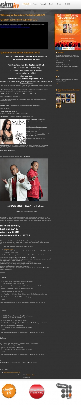 http://sing-in.de