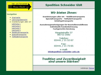 http://spedition-schneider-zeitz.de