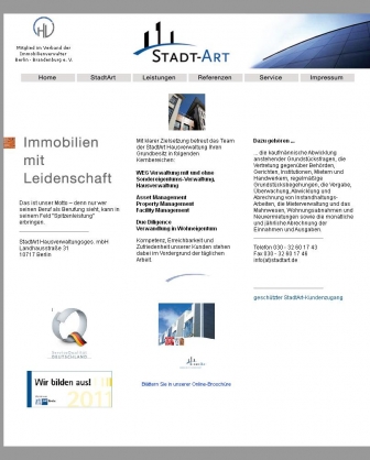 http://stadtart-hausverwaltung.de
