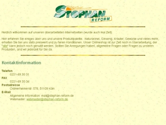 http://stephan-reform.de