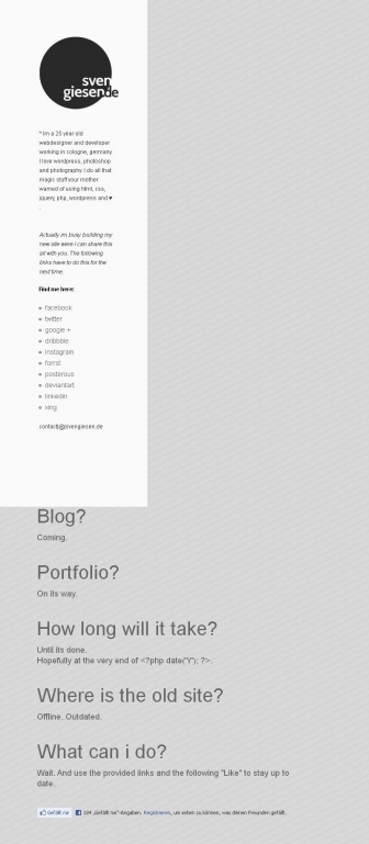 http://svengiesen.de