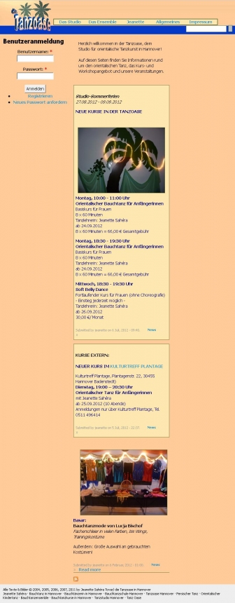 http://tanzoase.de