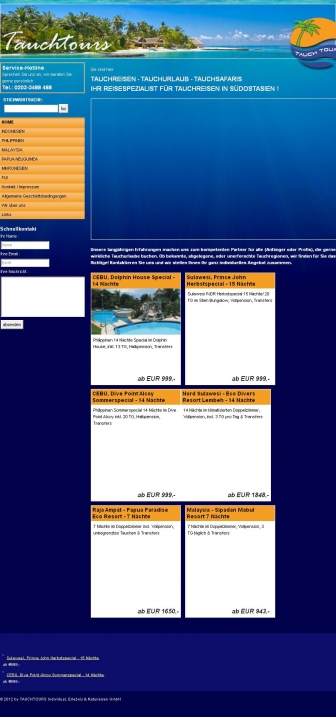 http://tauchtours.de