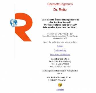 http://uebersetzungsbuero-dr-reitz.de
