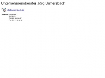 http://urmersbach.de