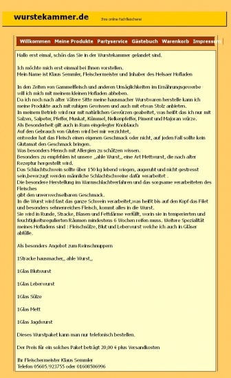 http://wurstekammer.de